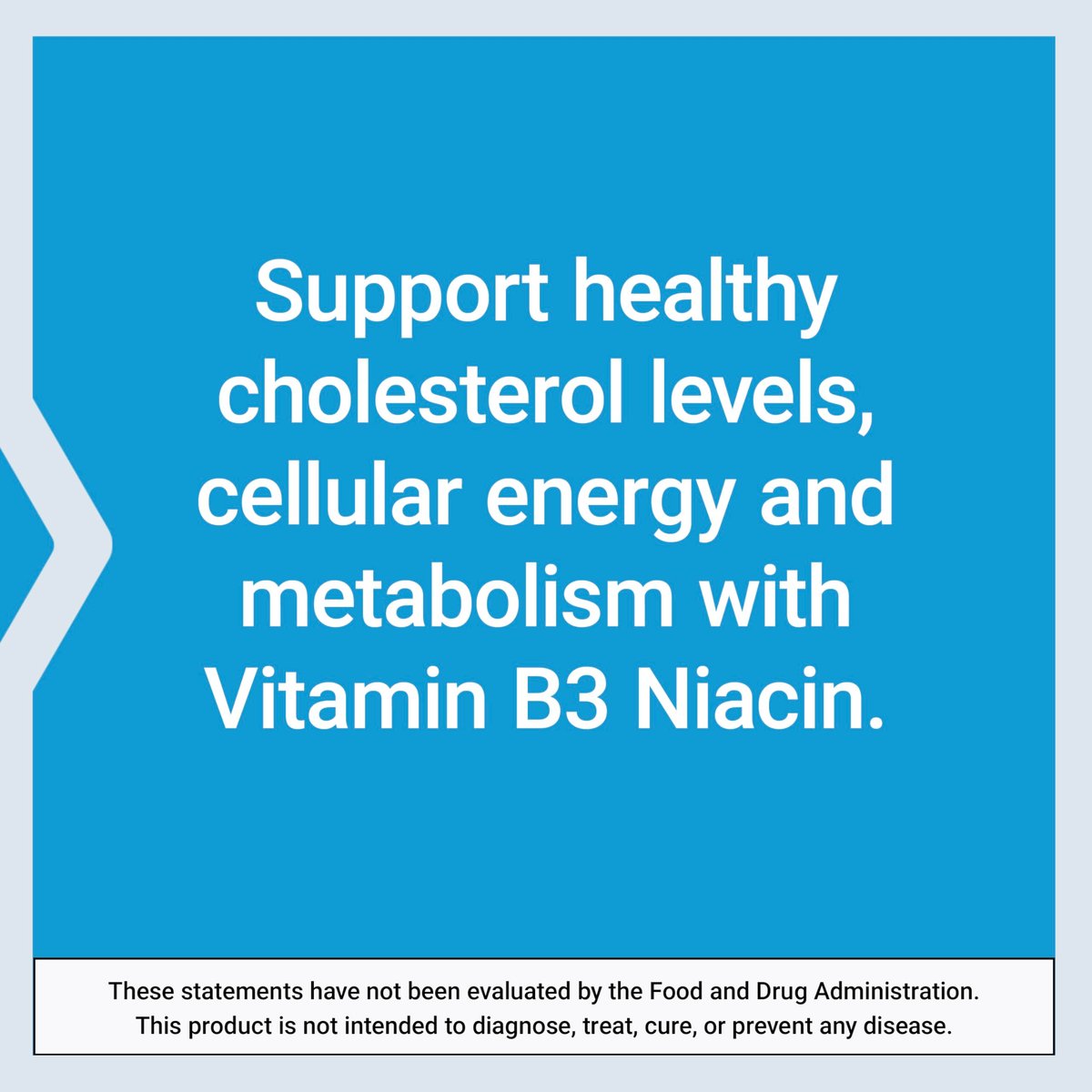 Life Extension Vitamin B3 Niacin – Herzgesundheit, Cholesterin & Energieunterstützung, glutenfrei, nicht-GVO, 100 Kapseln