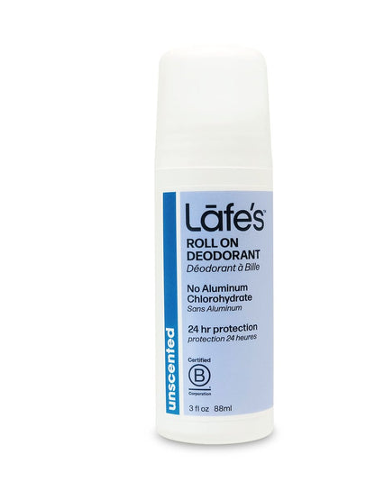 Lafe's Natürliches Deodorant | 85 ml Roll-On, Aluminiumfrei, Ohne Natron, Für Männer & Frauen, 24-Stunden-Schutz, Duftneutral