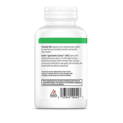 Kyolic Knoblauch Extrakt Formula 100 – 200 Kapseln für die Herz-Kreislauf-Gesundheit