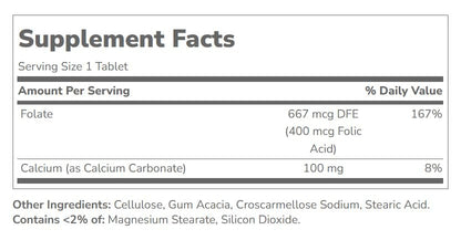 21st Century Folsäure 400 mcg Tabletten, 250 Stück