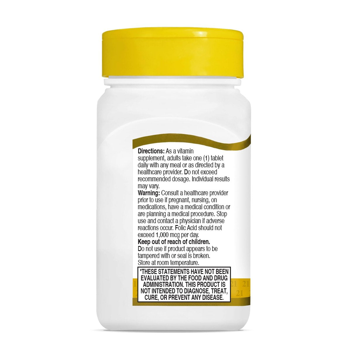 21st Century Folsäure 400 mcg Tabletten, 250 Stück