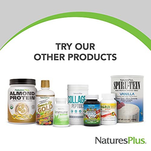 NaturesPlus Zink Tabletten - 10 mg, 90 Vegetarische Kapseln - Immunsystem Unterstützung für Zellwachstum & Reparatur - Fördert Gesunde Verdauung, Stoffwechsel & Sehkraft - Glutenfrei