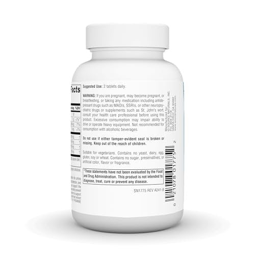 Source Naturals Serene Science L-Theanin mit Magnesium und GABA – 60 Tabletten
