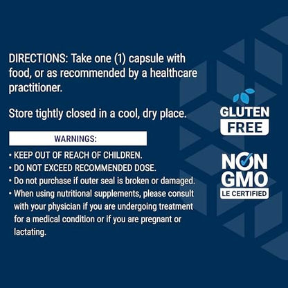 Life Extension No Flush Niacin – B3 für Herzgesundheit, Cholesterin & Energie, Nicht-GVO, Glutenfrei, 100 Kapseln