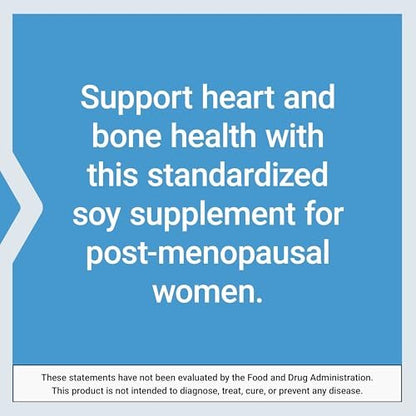 Life Extension Soja-Isoflavone – Herz-, Knochen- und Zellgesundheit für Frauen in den Wechseljahren, glutenfrei, nicht gentechnisch verändert, vegetarisch, 30 Kapseln