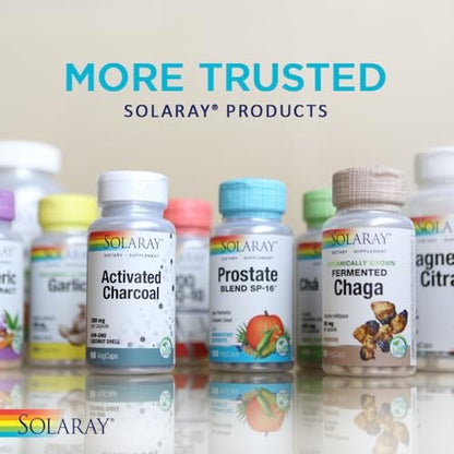 SOLARAY Ingwerwurzel 1100 mg – Gesunde Verdauung, Gelenke und Beweglichkeit & Magenunterstützung – Ganze Wurzel – Non-GMO & Vegan – 100 VegCaps
