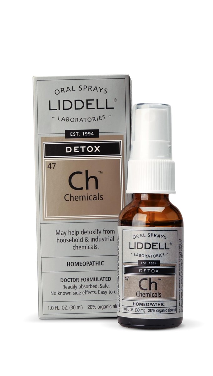 Liddell Homöopathischer Chemischer Entgiftungsspray, 30 ml