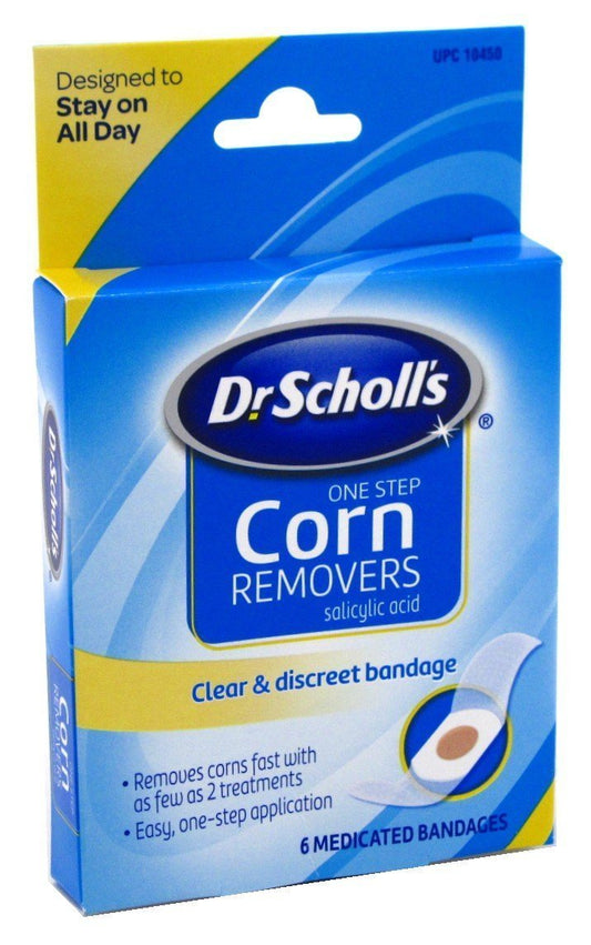 Dr. Scholls Hühneraugen-Entferner Maximum Stärke, 6 Stück (Packung mit 2) - Effektive Hornhaut- und Hühneraugen-Pflaster