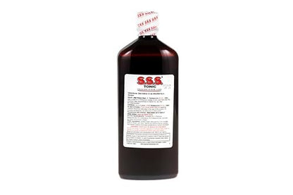 S.S.S. Tonic – Hochdosiertes Eisenpräparat mit B1, B2, B3 Vitaminen – 600 ml Flüssigformel für Energie, Vitalität & Wohlbefinden – Leicht einzunehmen, eisenreich, hergestellt in USA, für Frauen & Männer
