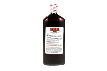 S.S.S. Tonic – Hochdosiertes Eisenpräparat mit B1, B2, B3 Vitaminen – 600 ml Flüssigformel für Energie, Vitalität & Wohlbefinden – Leicht einzunehmen, eisenreich, hergestellt in USA, für Frauen & Männer