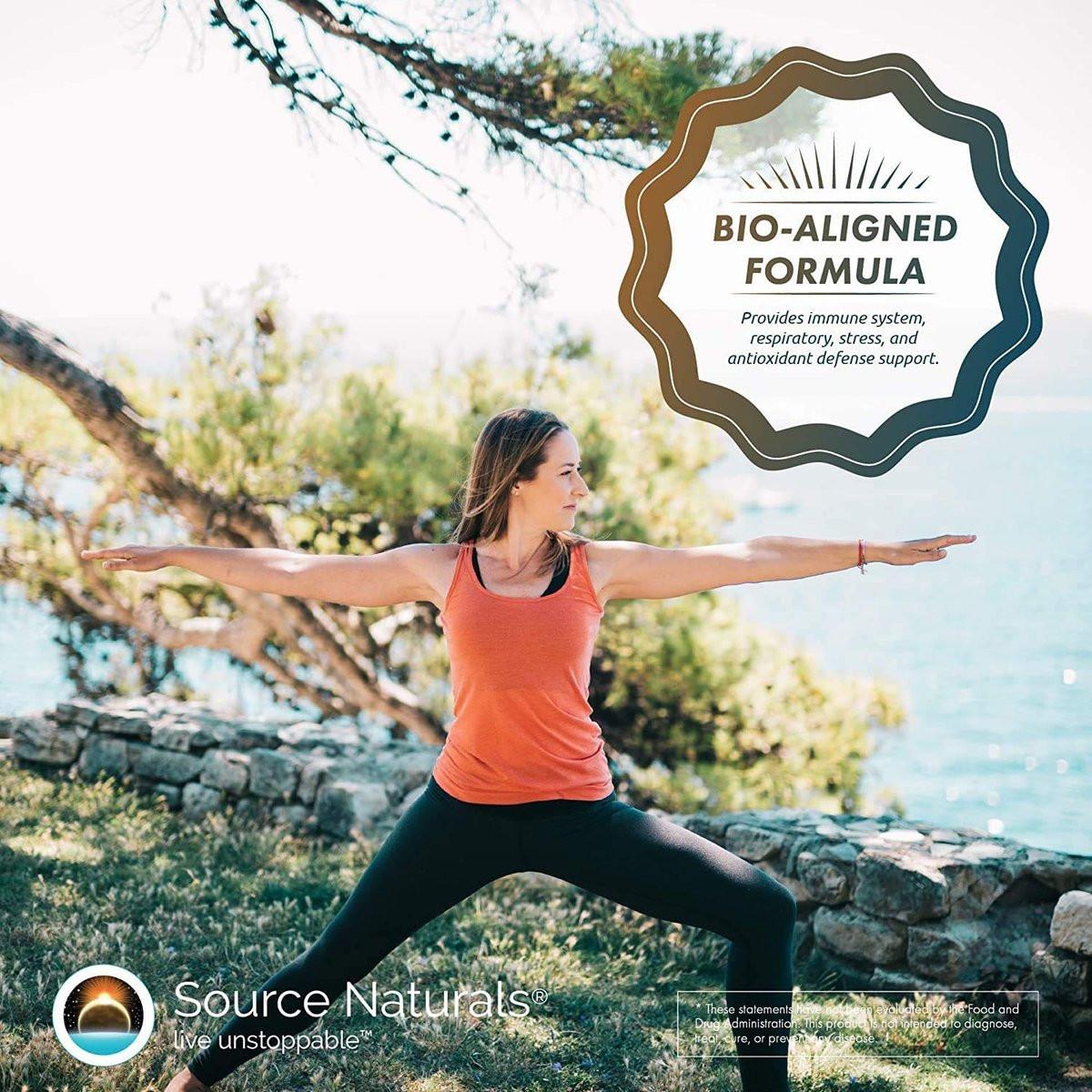 Source Naturals Wellness Formula – Bio-Aligned Vitamine & Kräuter für Immunsystem Unterstützung – 60 Kapseln