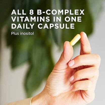 Solgar B-Komplex "100" - 100 vegane Kapseln - Unterstützt den Energiestoffwechsel & das Nervensystem - Non-GMO, glutenfrei, laktosefrei, koscher