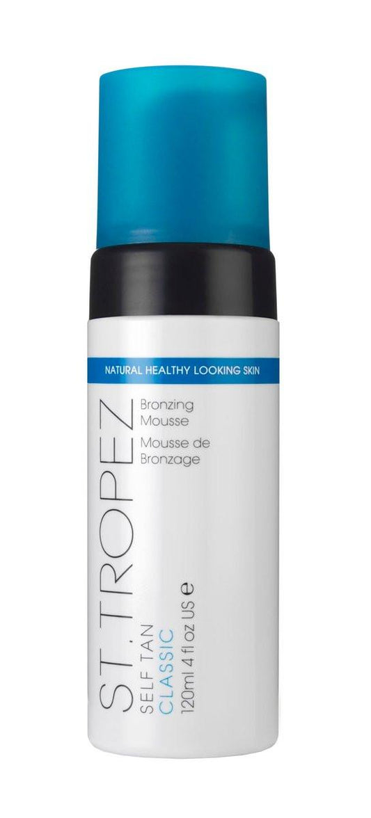 St.Tropez Classic Bronzing Selbstbräuner-Schaum für streifenfreie, goldene, natürlich aussehende Bräune, 118 ml