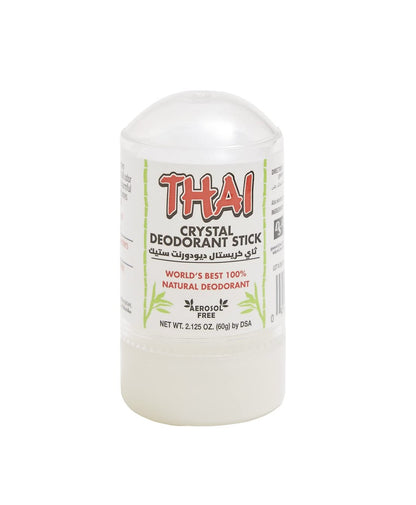 THAI 100% natürlicher Kristall-Deodorant-Stick, Mini-Reisegröße (2,125 Unzen)