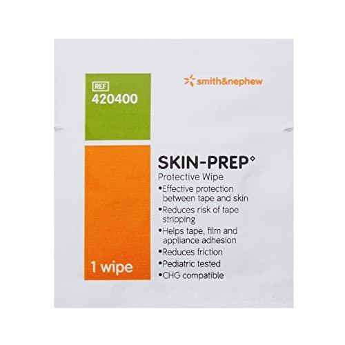 Smith & Nephew Skin-Prep Hautschutz-Tupfer – Sterile, 50 Stück (1 Packung)