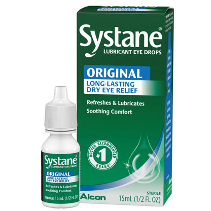 Systane Lang anhaltende befeuchtende Augentropfen, 15 ml – Trockene Augen lindern