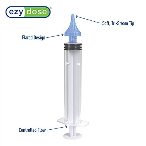 EZY DOSE Ohrenspritze mit Tri-Stream-Düse – Sicher & Effektiv für Kinder und Erwachsene, 20 ml, BPA-frei