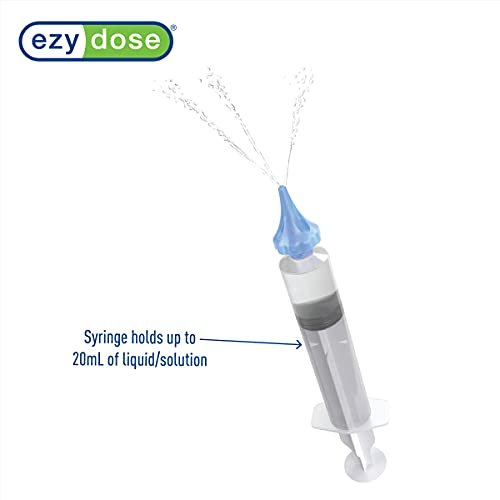 EZY DOSE Ohrenspritze mit Tri-Stream-Düse – Sicher & Effektiv für Kinder und Erwachsene, 20 ml, BPA-frei