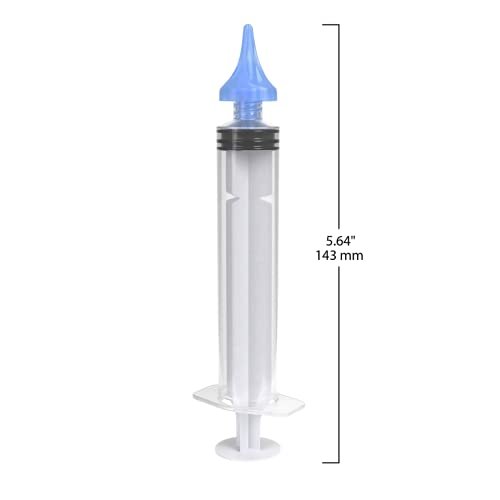 EZY DOSE Ohrenspritze mit Tri-Stream-Düse – Sicher & Effektiv für Kinder und Erwachsene, 20 ml, BPA-frei