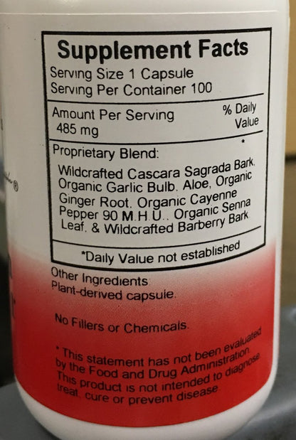 Christopher's Original Formulas Quick Colon Part 1 – Unterstützung für die Darmgesundheit, 100 pflanzliche Kapseln