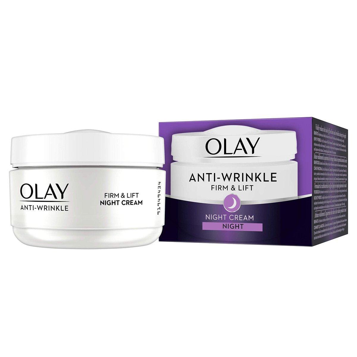Olay Anti-Falten Straffung & Lift Nachtcreme für 40+, 1,7 Unzen