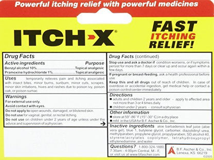 Itch-x Schnellwirkendes Anti-Juckreiz-Gel, 35,4 g (1,25 Unzen)