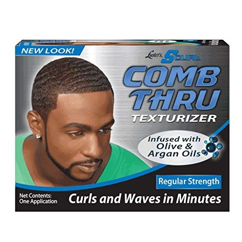 Luster's SCurl Comb Thru Texturizer Kit (Reguläre Stärke) – 2-teiliges Set