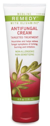 Medline Remedy Olivamine Antifungal Creme – 4 fl oz – Fußpilz Behandlung