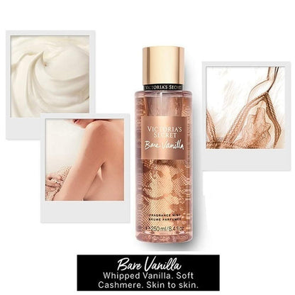 Victoria's Secret Bare Vanilla Körperspray – 8,4 Fl Oz