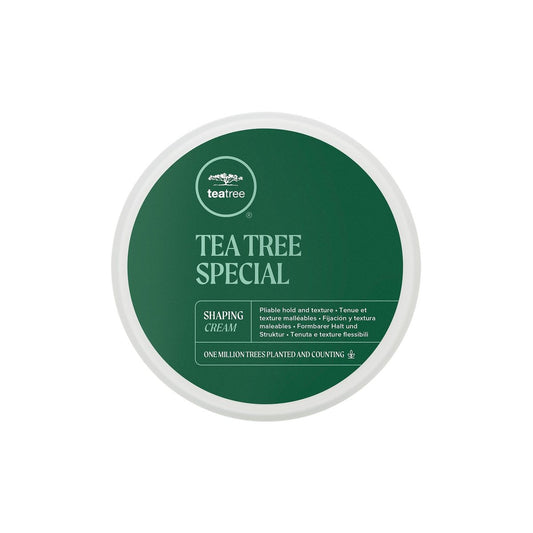 Tea Tree Shaping Cream – Haarstylingcreme mit lang anhaltendem Halt & mattem Finish für alle Haartypen, 85 g