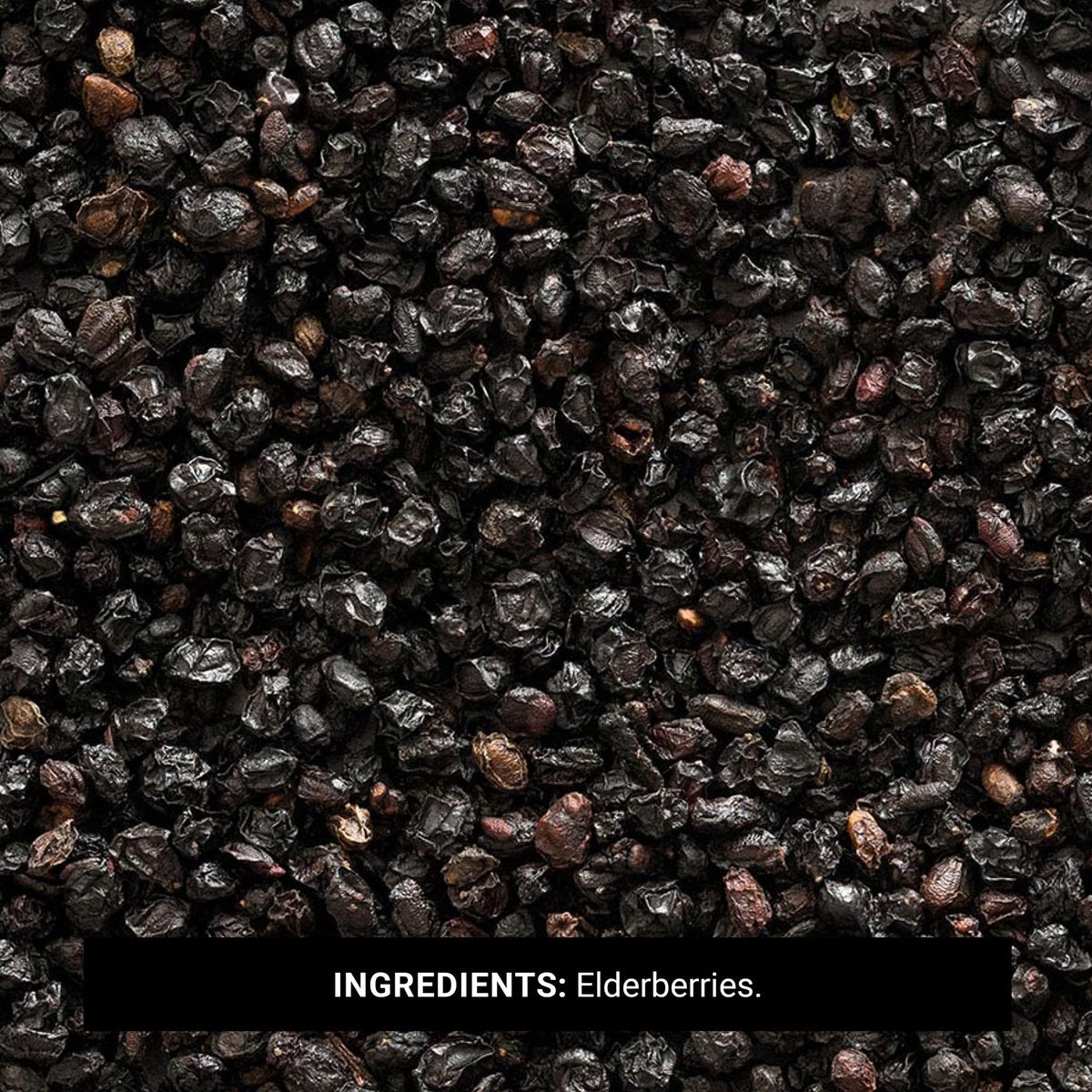 Frontier Co-op Getrocknete Holunderbeeren, Europäische Ganze - Non-GMO Holunderbeeren getrocknete Früchte für Pulver, Tee, Immununterstützung - Koscher | 16 Unzen (1er-Pack)