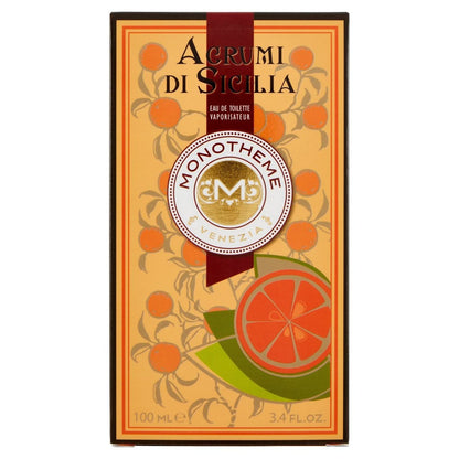 Monotheme Venezia Agrumi Di Sicilia Eau de Toilette 100 ml – Zitrusfrische für Damen und Herren
