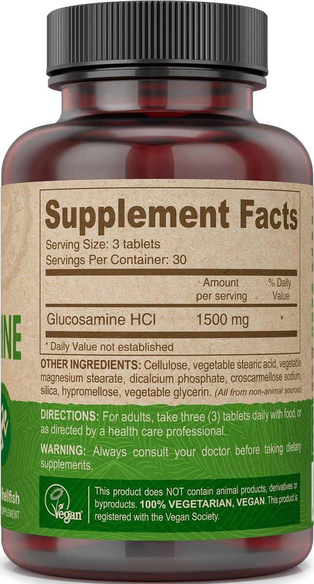 DEVA Vegan Vitamine Glucosamin Tabletten, 90 Tabletten
