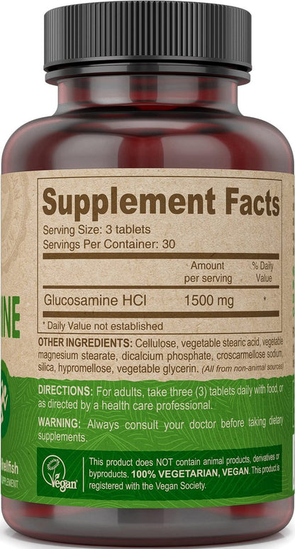 DEVA Vegan Vitamine Glucosamin Tabletten, 90 Tabletten