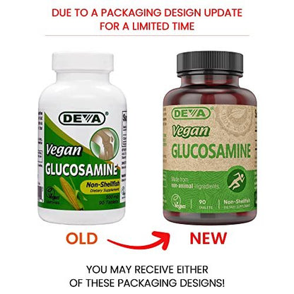 DEVA Vegan Vitamine Glucosamin Tabletten, 90 Tabletten