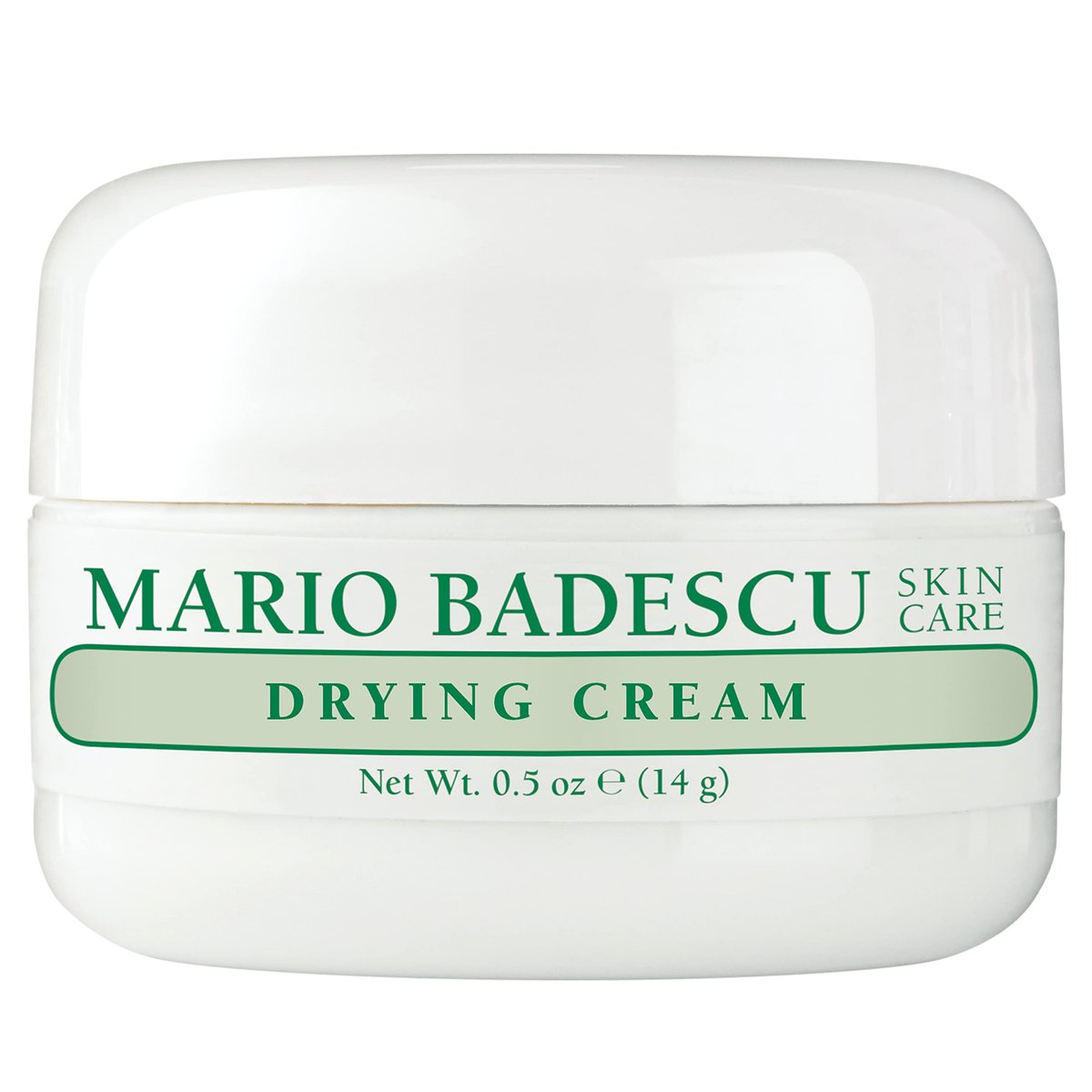 Mario Badescu Trocknungscreme für Mischhaut & fettige Haut | Klärende Creme gegen Unebenheiten und Pickel | mit Schwefel & Zinkoxid | 0,5 Unzen (1er-Pack)