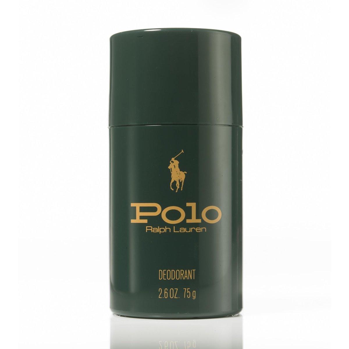 RALPH LAUREN FRAGRANCES Polo Herren Deodorant – Holziger & Würziger Duft mit Grapefruit, Safran und Rotholz – Alkoholfrei, Langanhaltend – 2,6 Unzen