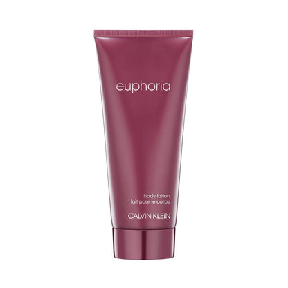 Calvin Klein Euphoria Body Lotion mit Noten von Granatapfel, Schwarzer Orchidee, Lotusblüte und Mahagoniholz 200 ml