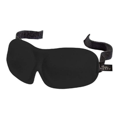 Bucky 40 Blinks Druckfreie Schlafmaske für Reise und Schlaf, Schwarz, Einheitsgröße