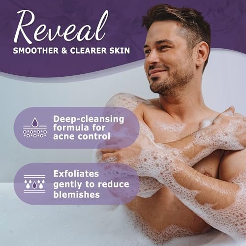 Dr. Woods Schwarze Rohseife flüssig mit Bio Sheabutter – 946 ml – Sanftes Peeling & natürliche Reinigung für Gesicht, Hände und Körper