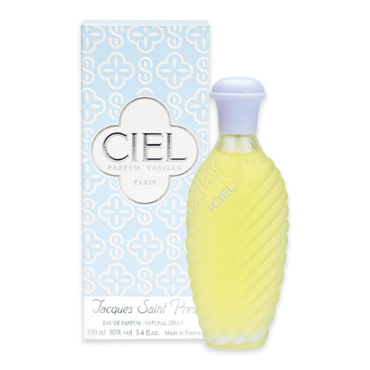 Jacques Saint Pres CIEL Eau de Parfum für Damen – Pudrig-weicher Duft mit Vanille, weißer Rose und Blütennoten – 100 ml