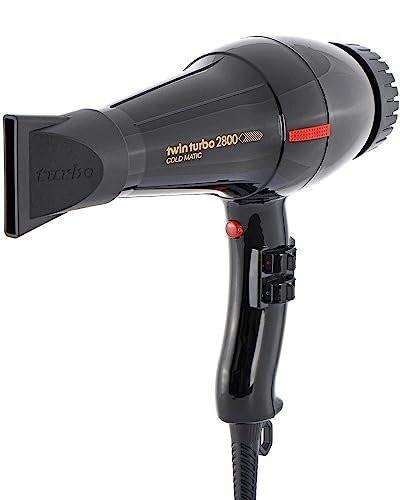 Turbo Power Twinturbo 2800 Coldmatic Haartrockner, Schwarz, 1 Stück