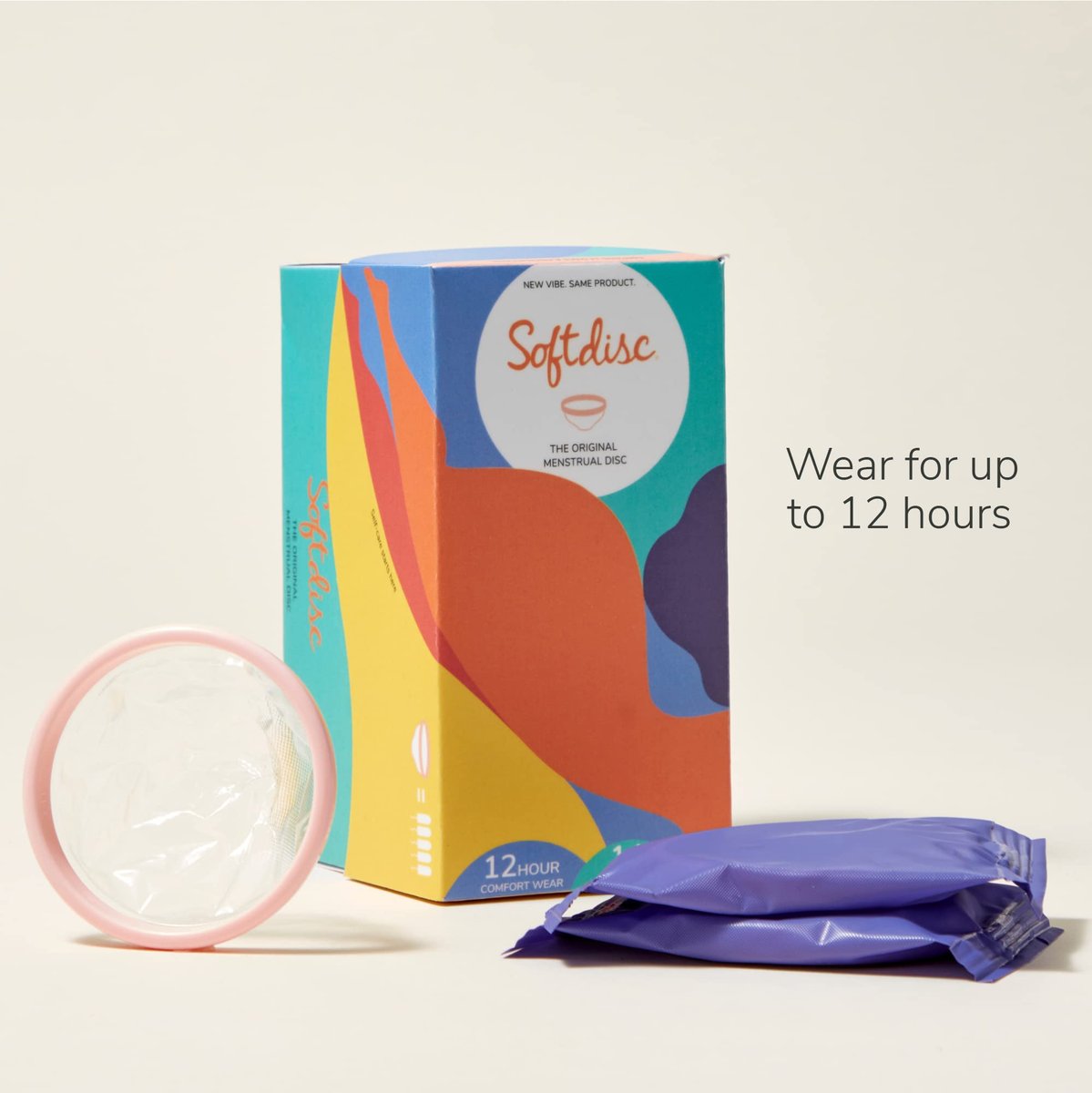 Softdisc Menstrual Discs | Einweg-Periode-Discs | Alternative zu Tampons, Binden und Menstruationstassen | Kapazität von 3 Super-Tampons | 14 Stück