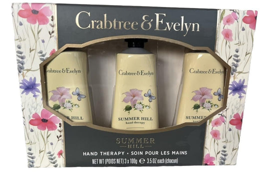 Crabtree & Evelyn Nantucket Briar Hand Therapy (Summer Hill 3er-Pack, Summer Hill)