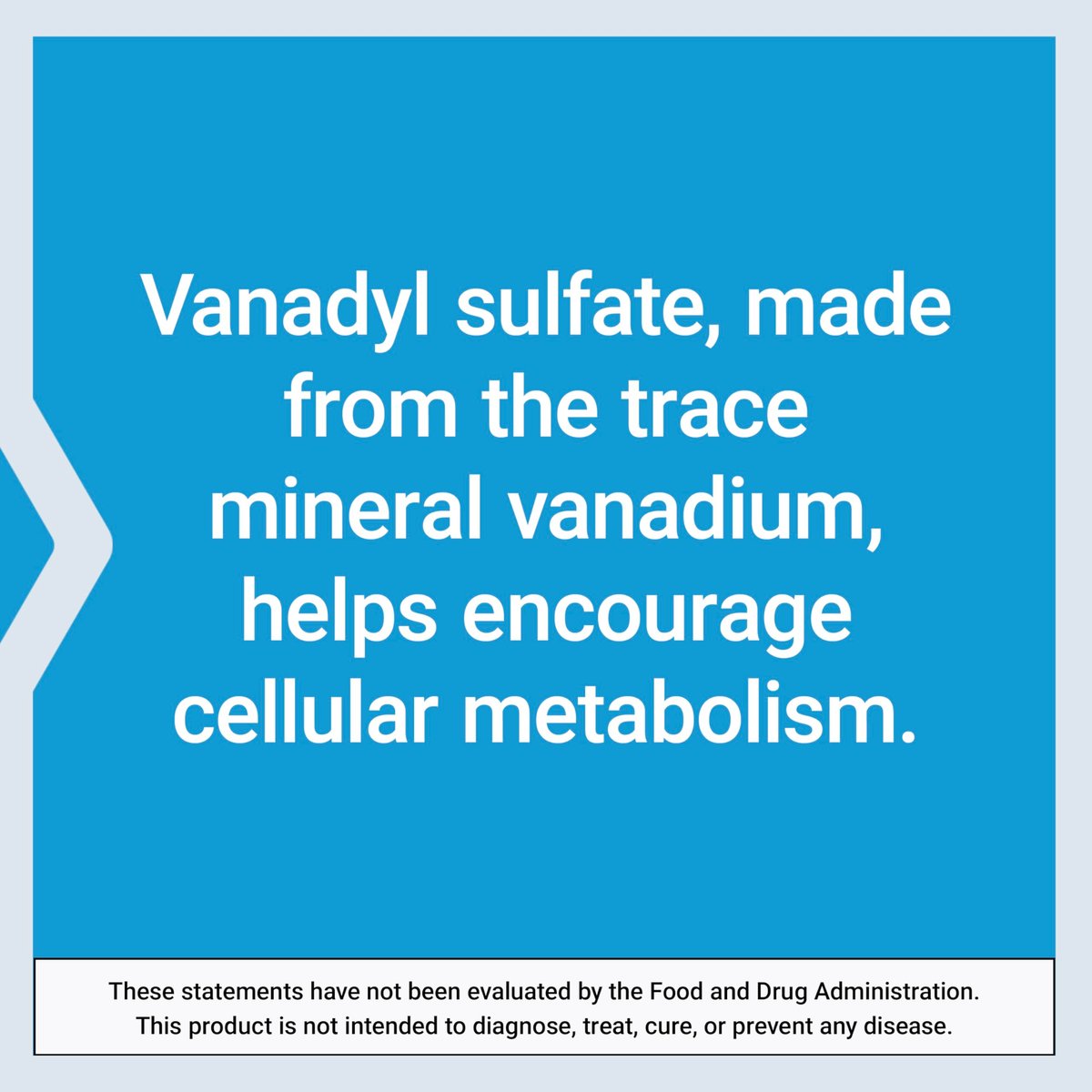 Life Extension Vanadylsulfat – Spurenelement Vanadium für gesunden Blutzucker, Stoffwechsel und Hormonfunktion – 100 Tabletten, glutenfrei, nicht-GVO, vegetarisch