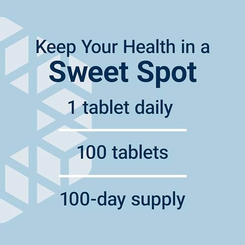 Life Extension Vanadylsulfat – Spurenelement Vanadium für gesunden Blutzucker, Stoffwechsel und Hormonfunktion – 100 Tabletten, glutenfrei, nicht-GVO, vegetarisch