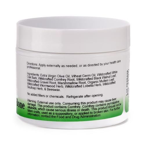 Christopher's Original Formulas Complete Tissue & Bone Ointment, Kräutermischung für Haut & Bindegewebe, 60-g-Glas