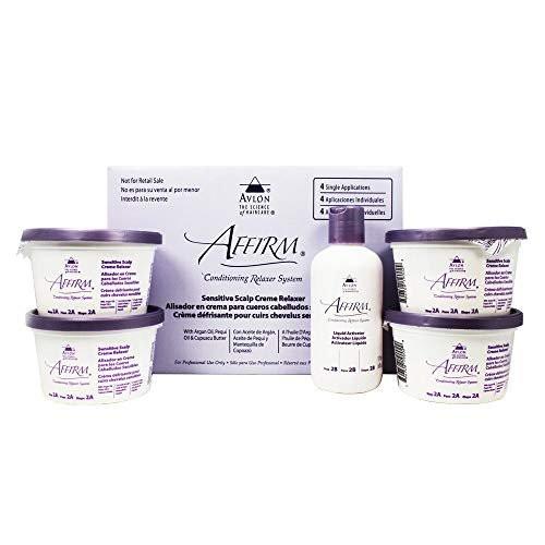 Affirm Relaxer Kit 4 Anwendungen – Sanfte Haarglättung für zu Hause