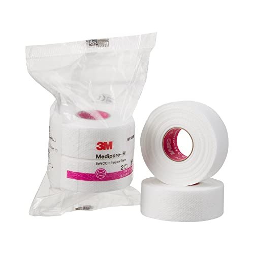 3M Medipore H Perforierte Heftpflaster Rolle 1" x 10 Yd 2861, 2 Stück