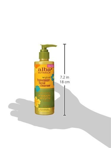 Alba Botanica Hawaiian Enzym-Gesichtsreiniger mit Ananas, 237 ml
